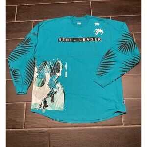 Unisex Disney Parks Star Wars Rebel Leader Spirit Jersey Teal Size Large